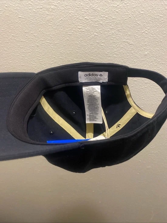 Adidas Mexico 2025 “Mexico de Oro” Style Cap Black/Gold Adjustable OSFL - Picture 7 of 9